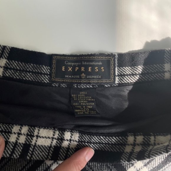 Express Vintage Wool Skirt - Picture 3 of 3